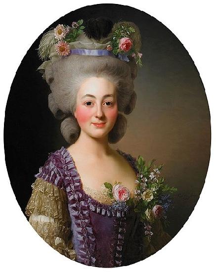 Alexandre Roslin Portrait of Countess de Baviere Grosberg Germany oil painting art